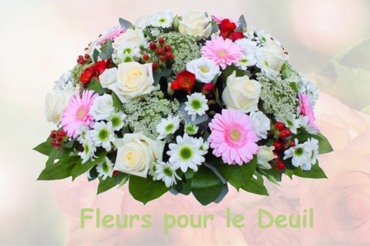 fleurs deuil VERNEGUES